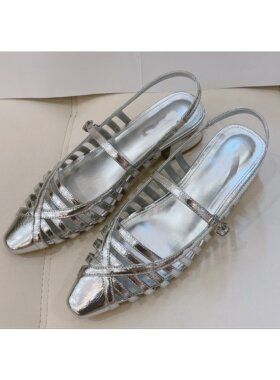 豆豆DF【女人味】粗高跟绑带凉鞋女夏季时尚洋气女鞋-8997-113