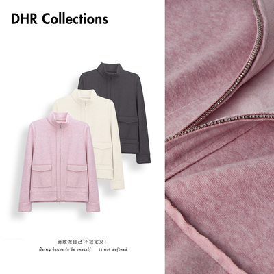 豆豆11【桃绒骑士】双头拉链外套保暖时尚开衫加厚上衣605225DM