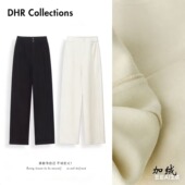 长裤 豆豆10 9025625DK 加绒加厚款 保暖百搭直筒裤 羊毛 醋酸