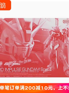 现货 万代PB限定 RG 巨剑型 剑装 脉冲高达SpecII 规格2 拼装模型