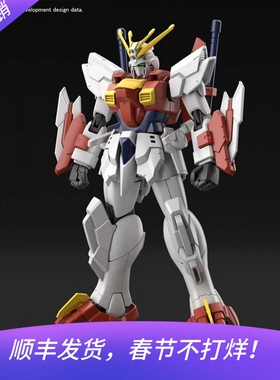 万代HG炽热高达 Blazing高达破坏者 对战记录 拼装模型现货 1/144