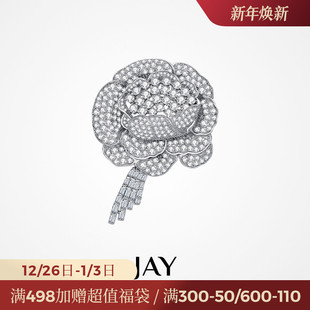 JAY原创设计胸针高档女奢华气质独特别针优雅胸花宴会礼服配饰