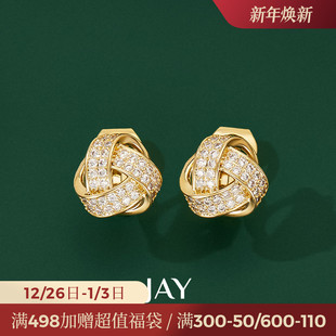 JAY金色小众耳夹女小众设计感无耳洞耳饰轻奢高级感独特耳骨夹