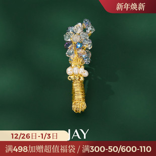 JAY原创狂野系列大衣胸针高级感轻奢装 饰别针胸花衣服配饰领针