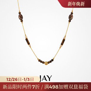 挂绳挂件 毛衣项链2026新款 JAY美式 复古毛衣链秋冬衣服挂饰长款