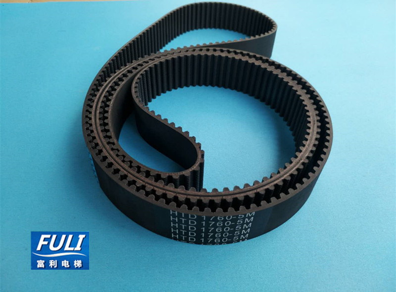 通力电梯配件 通力电梯门机皮带 HTD5M-1760-25mm 正品