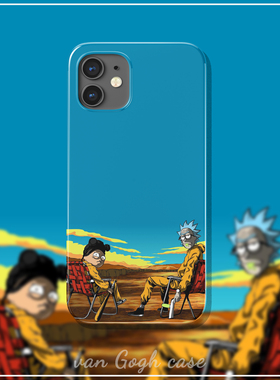瑞克和莫蒂手机壳适用于苹果13promax硬壳iphone14华为mate30荣耀70小米13卡通vivoy73三星s22红米K50至尊版