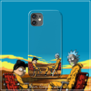 瑞克和莫蒂手机壳适用于苹果13promax硬壳iphone14华为mate30荣耀70小米13卡通vivoy73三星s22红米K50至尊版