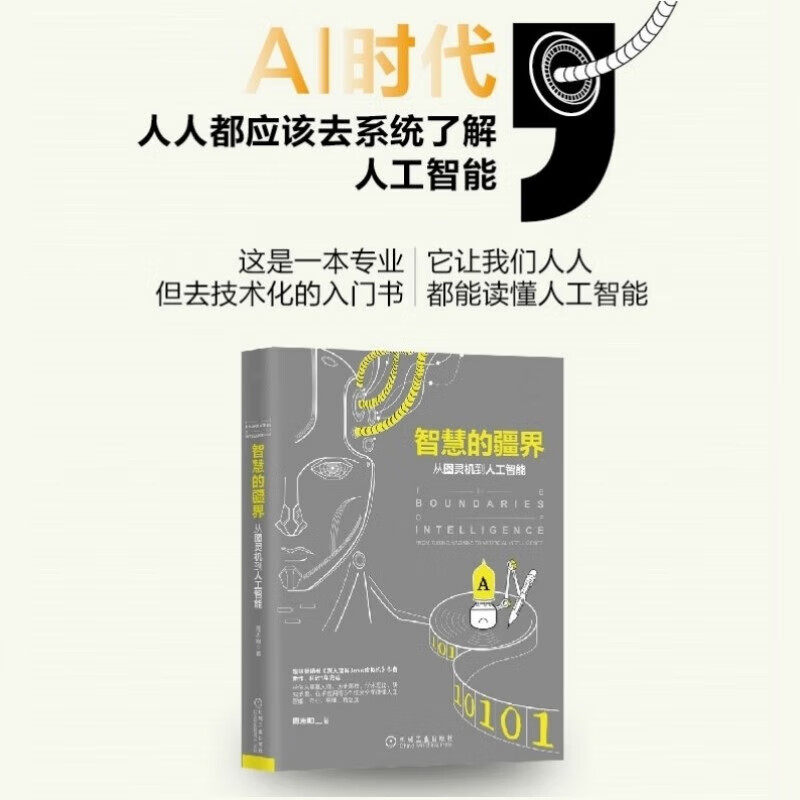 智慧的疆界从图灵机到人工智能 全面读懂人工智能学科全貌 图灵测试人工智能研究方法深度学习深度神经网络实际案例未来发展预测