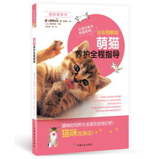 宠物书与猫咪 我 每 浅显易懂 萌猫养护全程指导 猫咪饲养书习性饮食住所常见疾病防治日常护理猫奴正版 全彩图解版