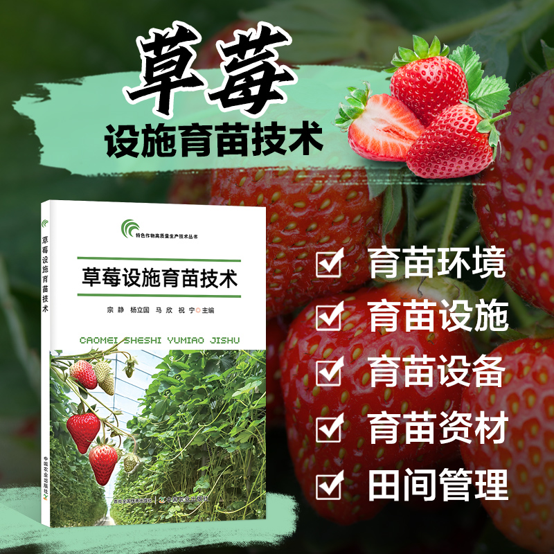 草莓设施育苗技术 生产中草莓常见育苗设施的类型 草莓育苗的常见方式 草莓育苗技术及注意事项 田间管理的方法 病虫害防治技术