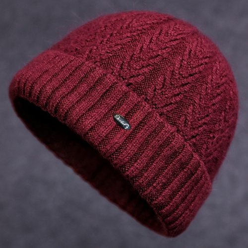 中老年冬季帽子女款时尚百搭妈妈毛线帽加绒防寒老太太保暖针织帽