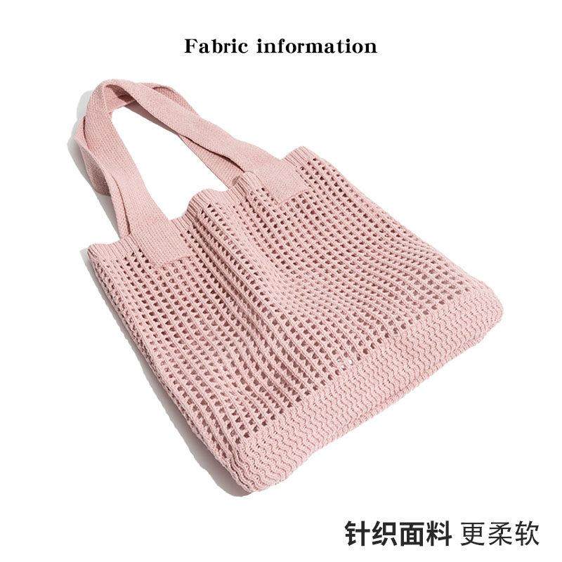 【日本购】简约针织包毛线编织包帆布手提购物袋上班通勤单肩托特,箱包皮具/热销女包/男包,托特包,淘宝优惠券,粉丝福利购,淘宝优惠卷