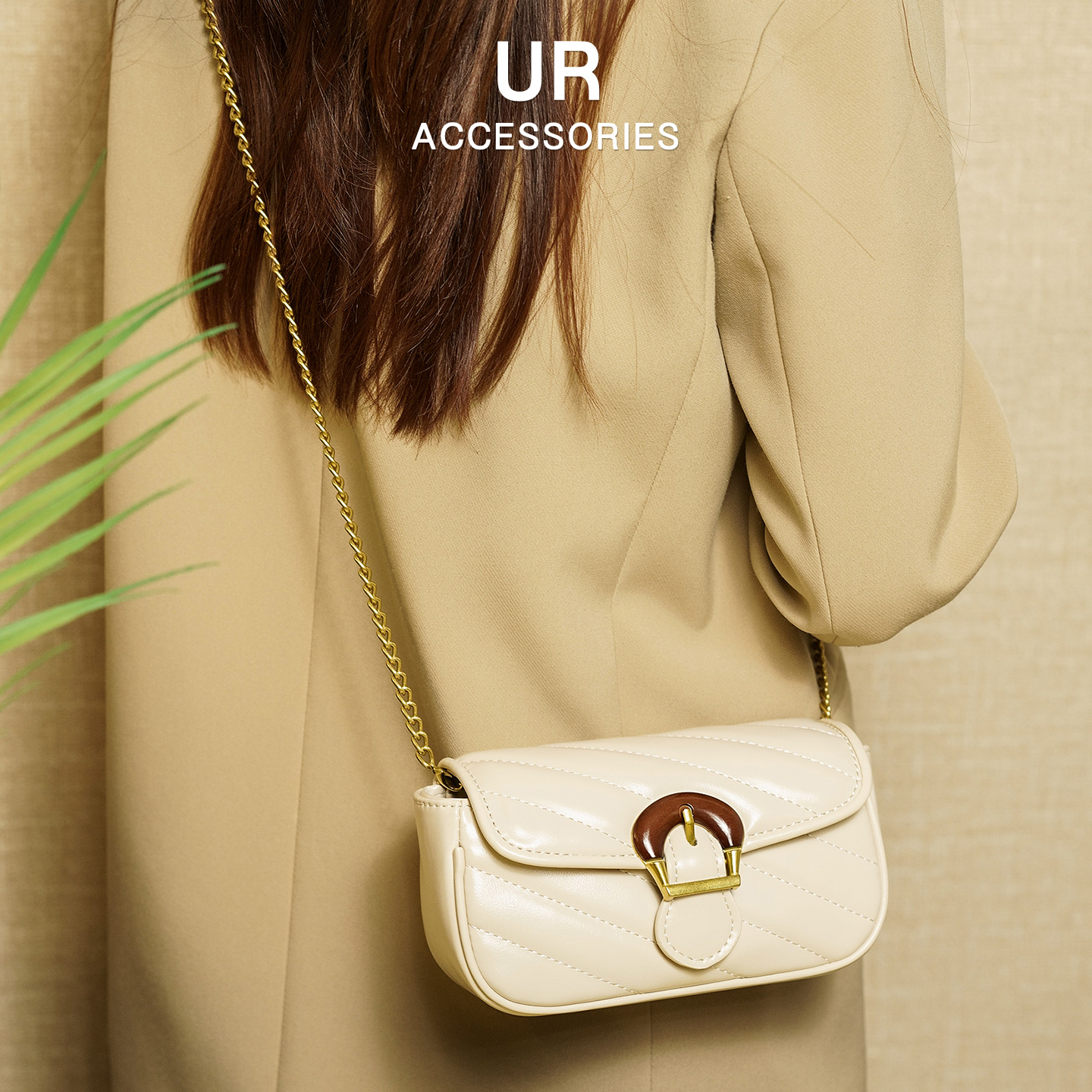 【官方旗舰】小香风菱格手机包