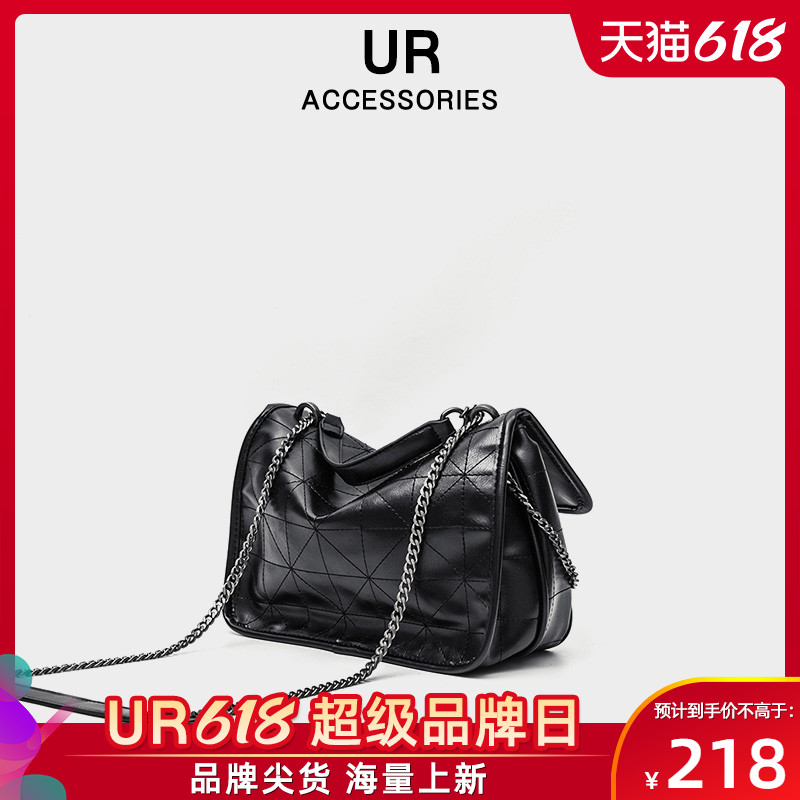 ur时尚设计斜挎包小众百搭女包包2023新款休闲轻奢单肩包上班通勤-第2张图片-提都小院