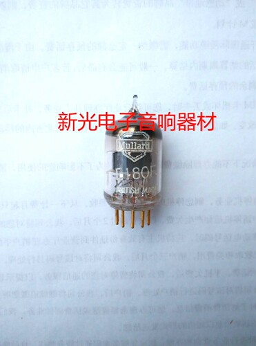 全新英国大盾金角E180F电子管代6688 6J9 6米9 EF861提供配对