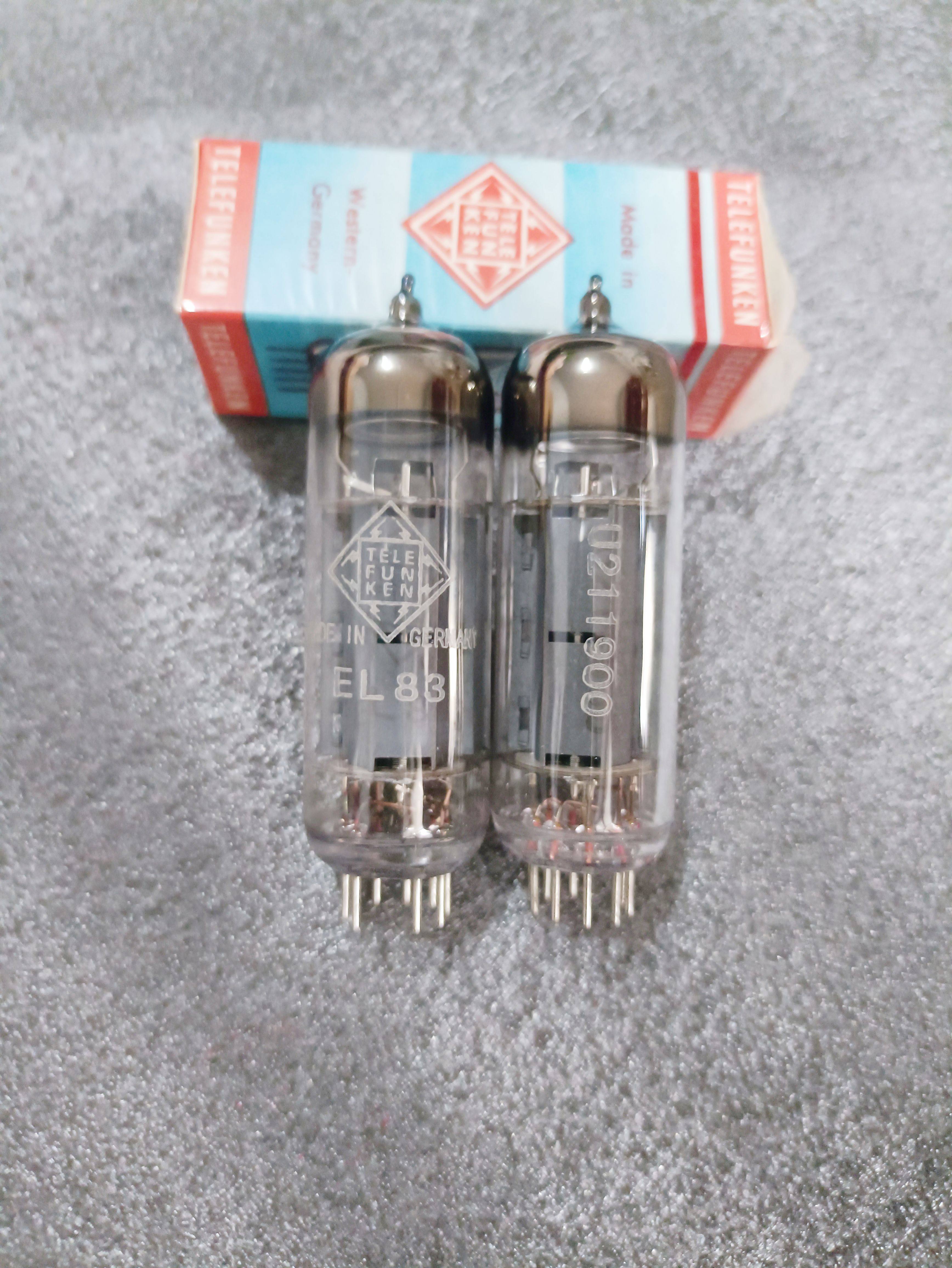 全新早期德律风根EL83电子管代6P15 6N15N胆机功放用提供配对