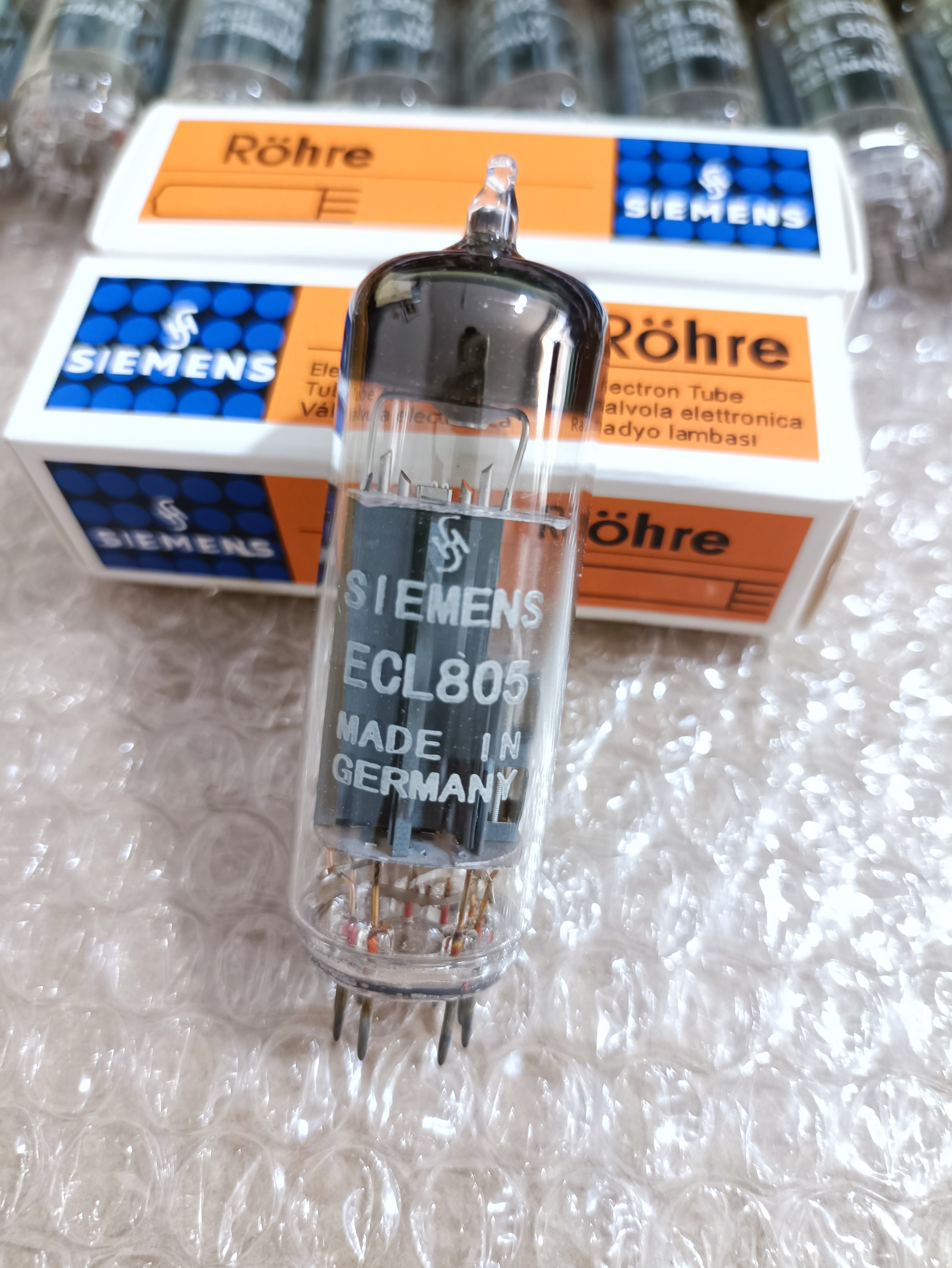 全新西门子ECL805电子管代6F3 6GV8 ECL85胆机功放用提供配对