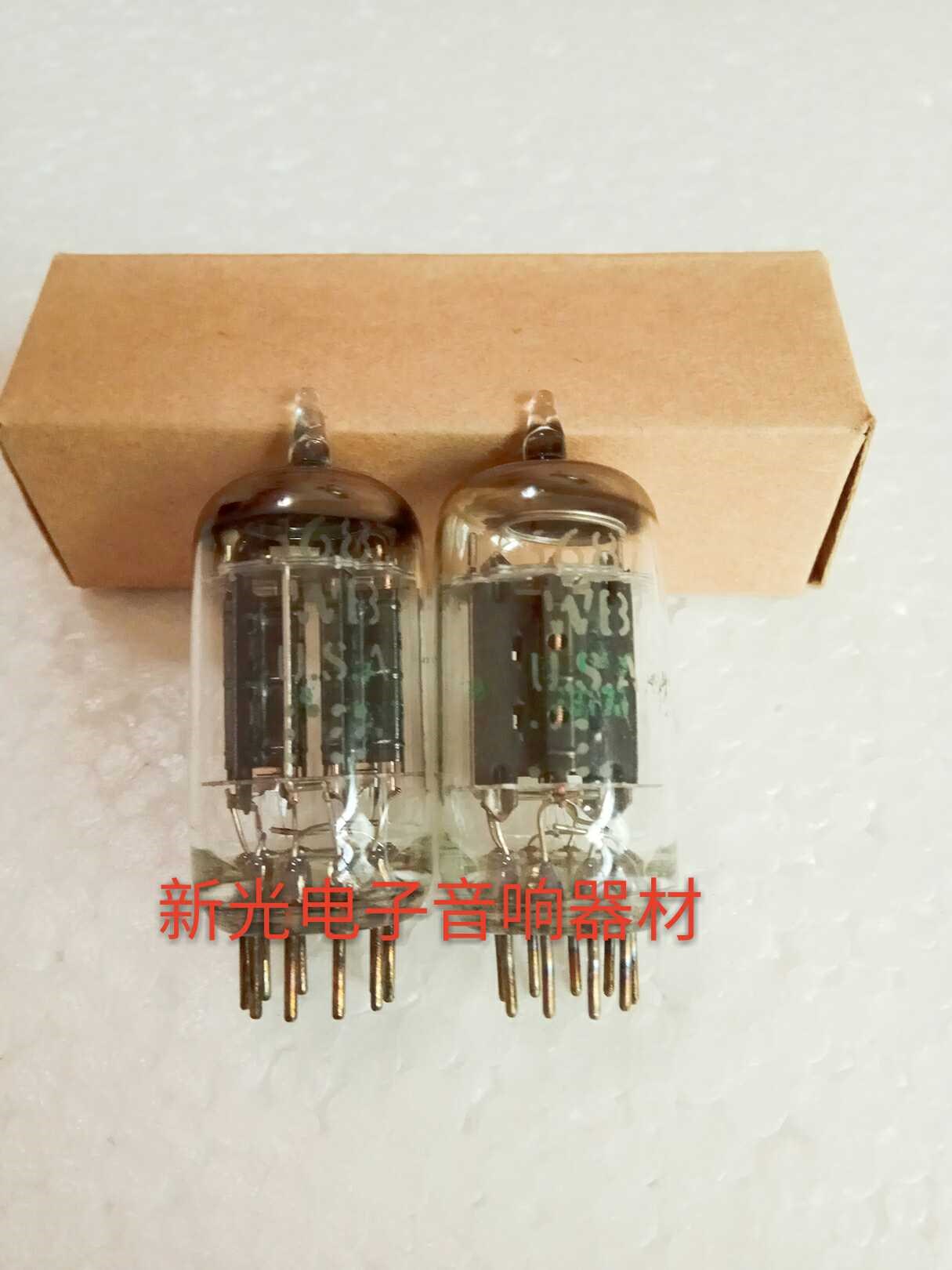 全新早期美国GE 5687电子管直代E182CC 7119 ECC82 12BH7提供配对