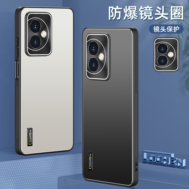 适用于荣耀100手机壳镜头全包防摔金属磨砂高级感Honor 100pro保护套硅胶超薄外壳防刮防滑商务高档男女款