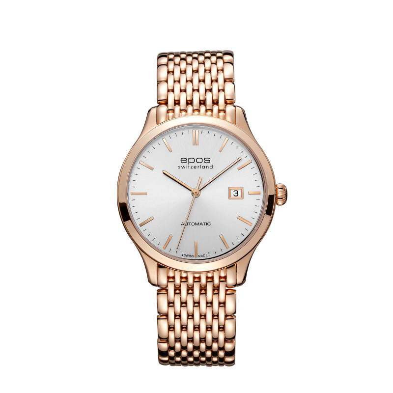 爱宝时EPOS正品 自动机械手表男瑞士进口名表3420.152.24.18.34