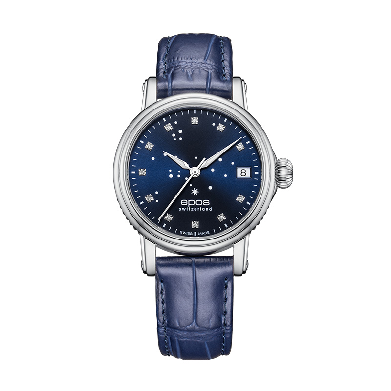 瑞士爱宝时epos 新品星月自动机械女表进口名表4390.152.20.96.16