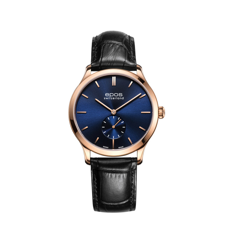 爱宝时EPOS 机械男表进口手表男瑞士正品3408.208.24.16.15