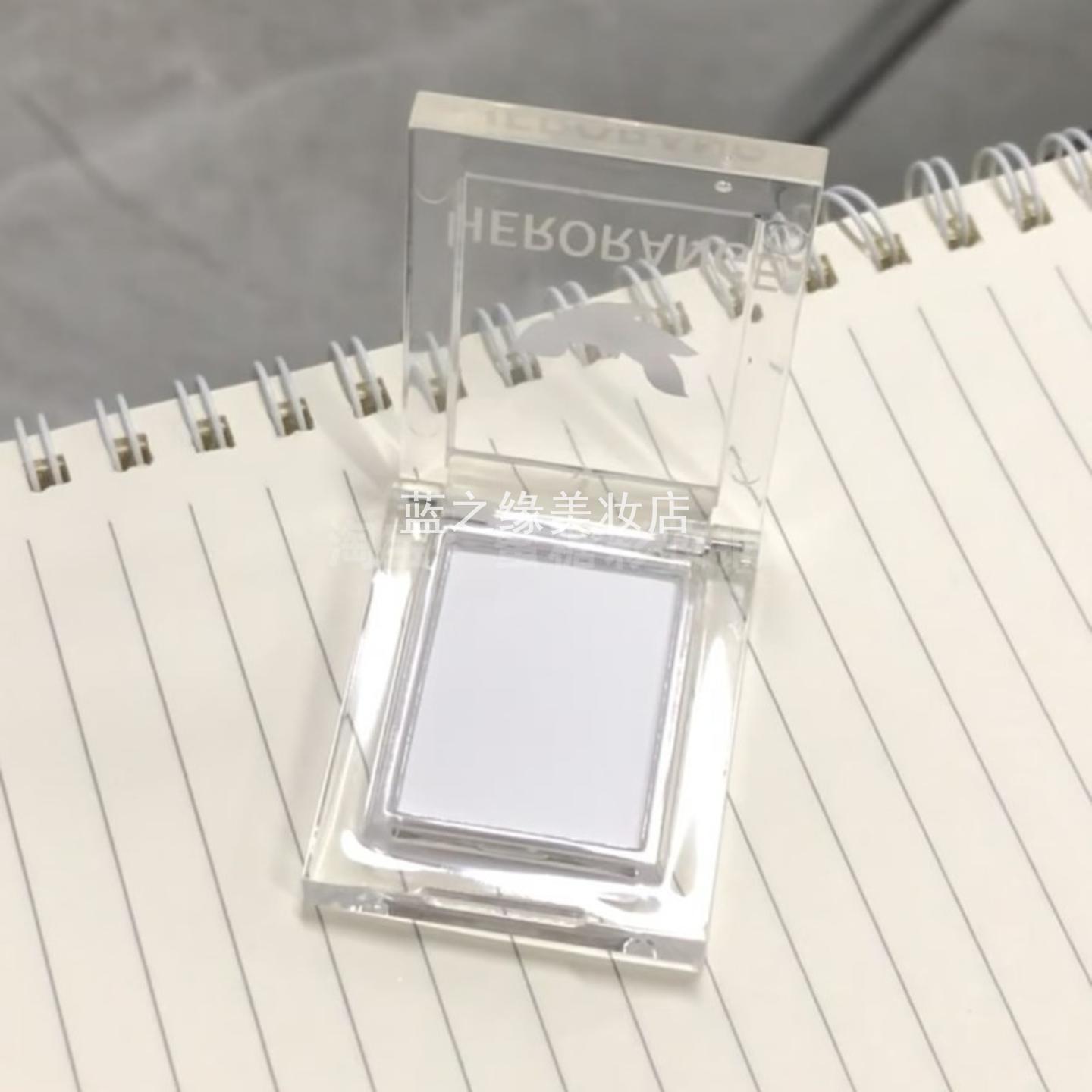 单色哑光烟熏纯白色眼影卧蚕眼头