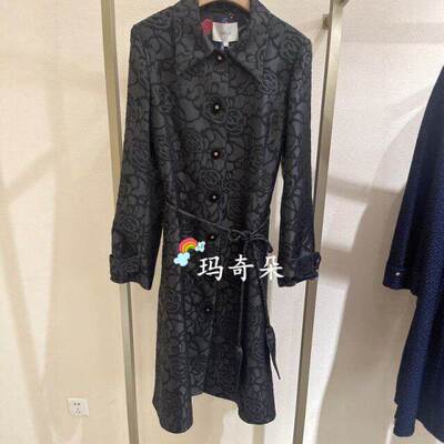 香港艾米尔XMLEE2025年秋冬新款风衣外套 X532F7051-6990