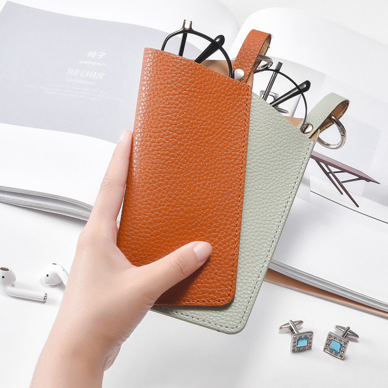 眼镜袋女抗压便携收纳包斜插简约随身防压保护套太阳眼睛墨镜袋子