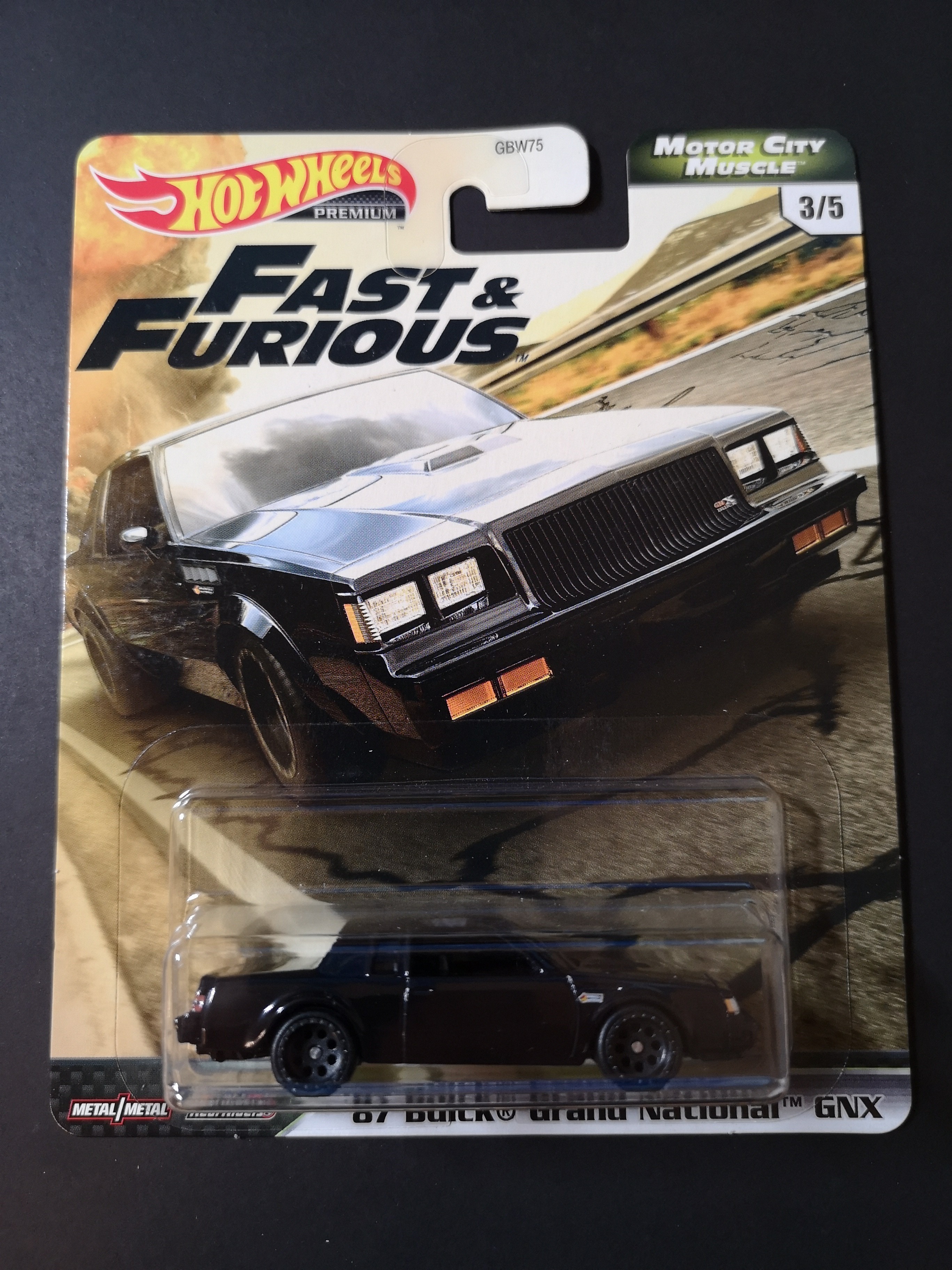 风火轮速度激情GBW75系列电影主题别克GNX 肌肉车 hotwheels