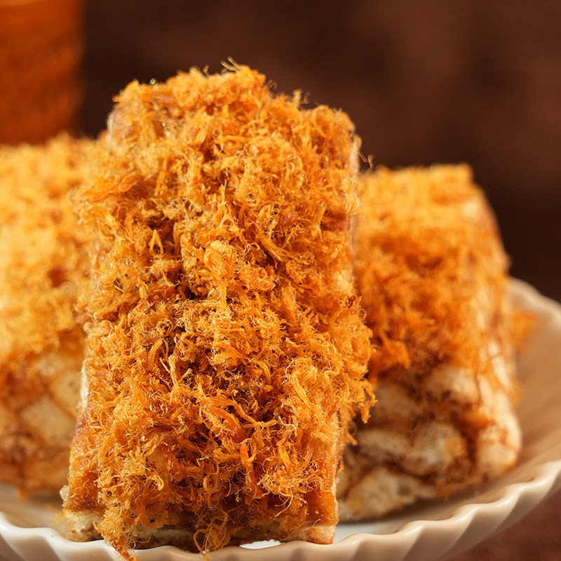 名沙肉松沙琪玛整箱批发独立小包装零食品萨其马官方旗舰店