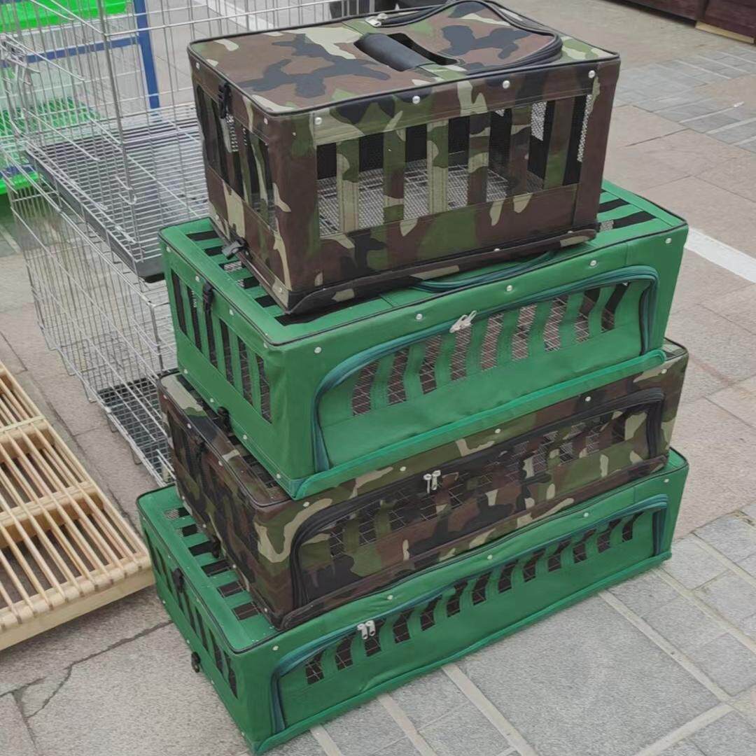赛鸽训放笼 迷彩折叠笼 信鸽放飞笼