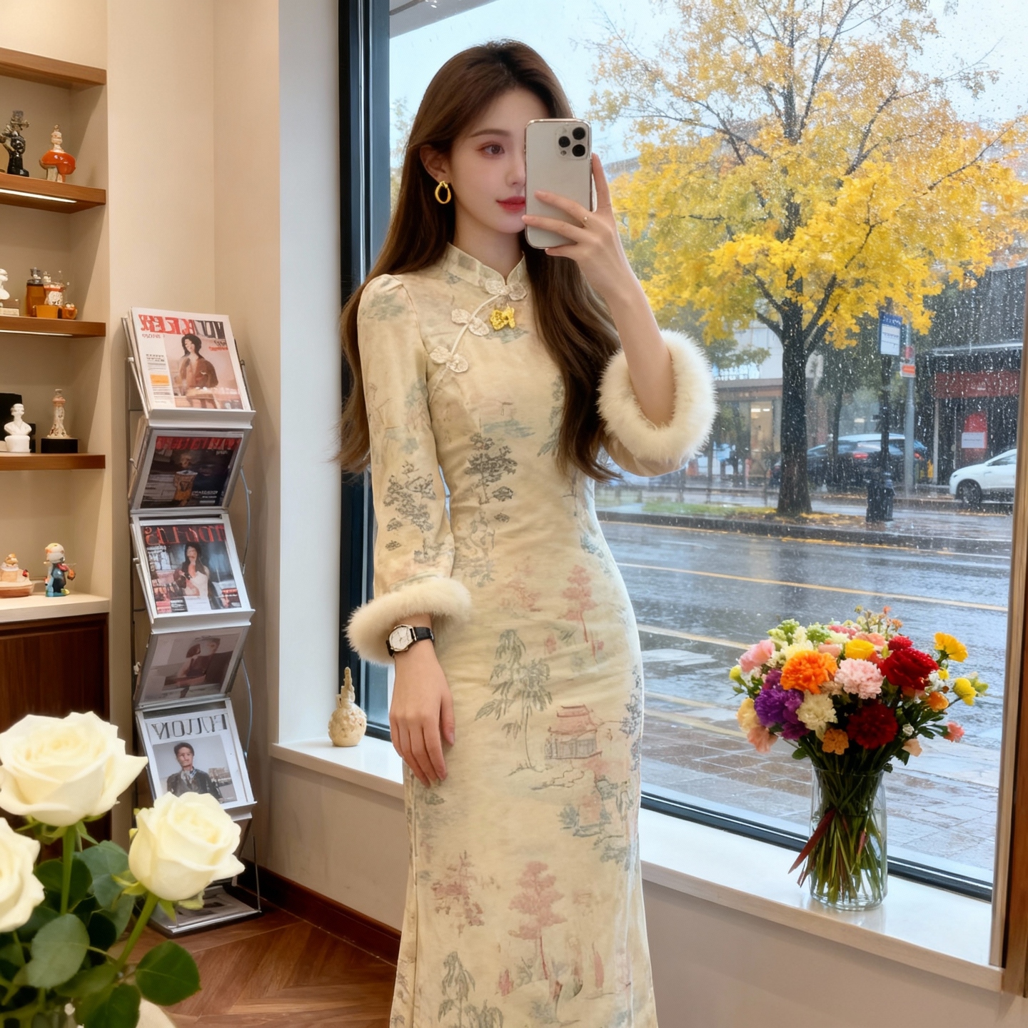 新中式国风改良旗袍连衣裙女2025