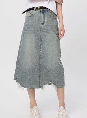 牛仔长裙休闲231028