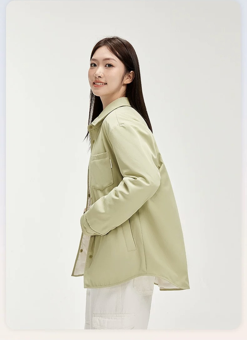 Snowmoon yuxun 轻薄羽绒服女冬2024年新款百搭双面穿时尚外套p52