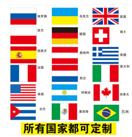 世界主要国家国旗图片图片