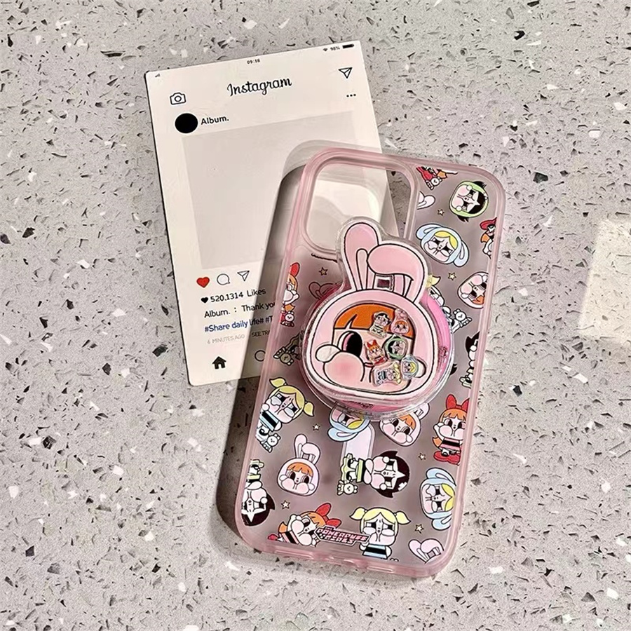 哭娃小女警萌磁吸支架适用红米k70手机壳60e/40/50note13pro软11防摔8/9全包turbo3女12/k50游戏增强至尊版小