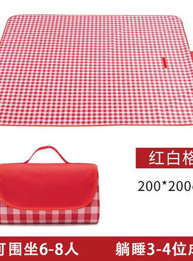 悦心为己野餐垫防潮布野炊春游草坪垫子野外露营郊游坐垫加厚沙滩