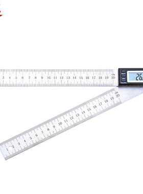 NPT数显角度尺100mm水平尺平衡角度尺测量仪534-100