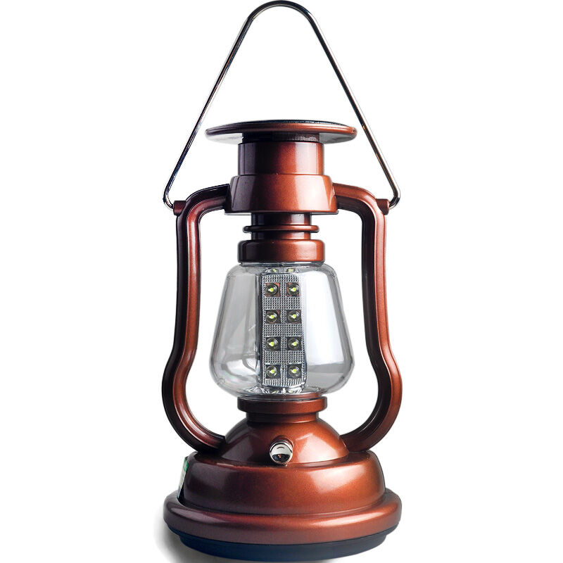 翰光(HANGUANG)复古家用马灯充电手摇露营灯LED太阳能手提帐篷