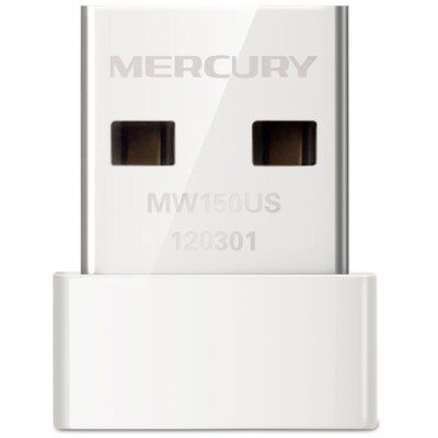 Card mạng không dây usb mini cho máy tính xách tay, bộ thu phát wifi ap mercury mw150uh