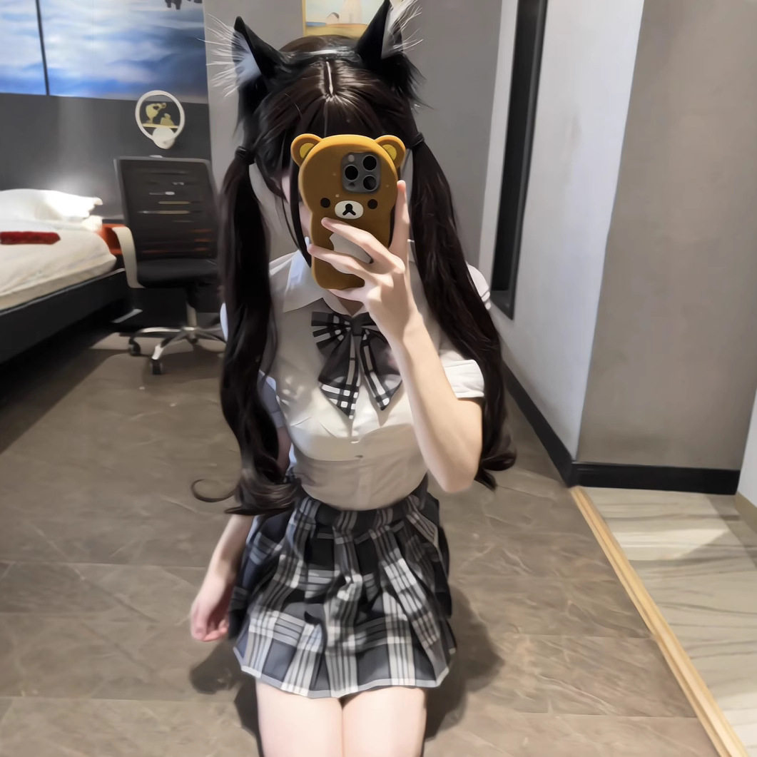 科尼假发糯叽小咪假发女长发Lolita75cm长卷发加长款少萝假发女款
