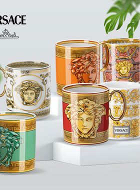 Versace meets Rosenthal 范思哲美杜莎像章马克杯