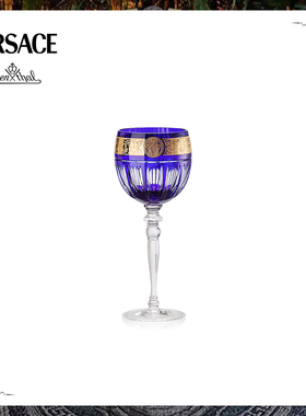 Rosenthal卢臣泰Meets Versace金樽盛典蓝色水晶杯
