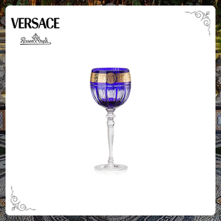 Versace金樽盛典蓝色水晶杯 Rosenthal卢臣泰Meets