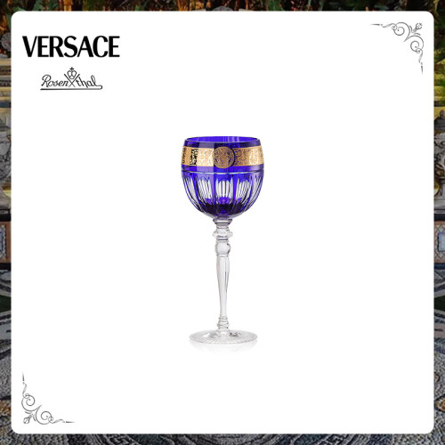 Rosenthal卢臣泰Meets Versace金樽盛典蓝色水晶杯