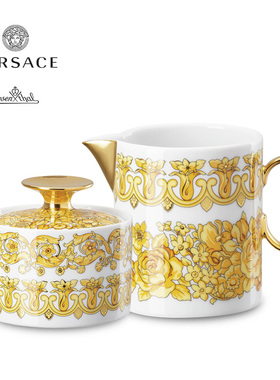 Rosenthal meets Versace 范思哲美杜莎狂想曲下午茶奶缸糖缸
