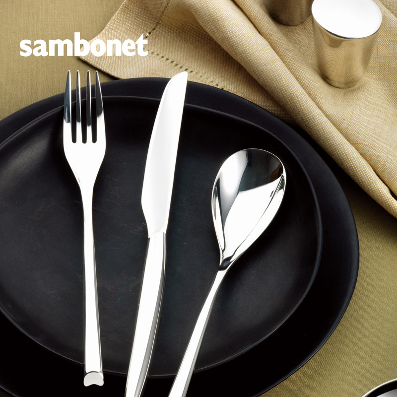 Sambonet H-Art系列18-10不锈钢西式餐具餐刀餐叉