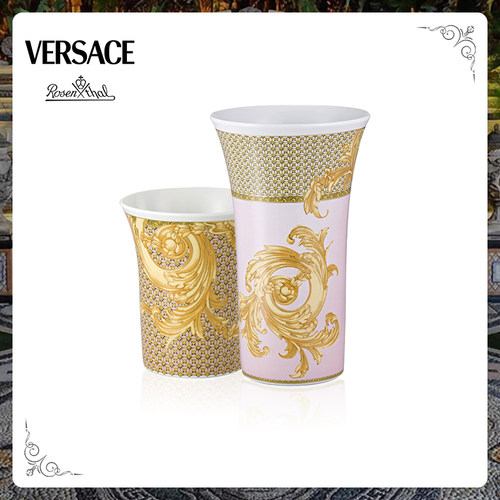 卢臣泰MeetsVersace粉色花瓶